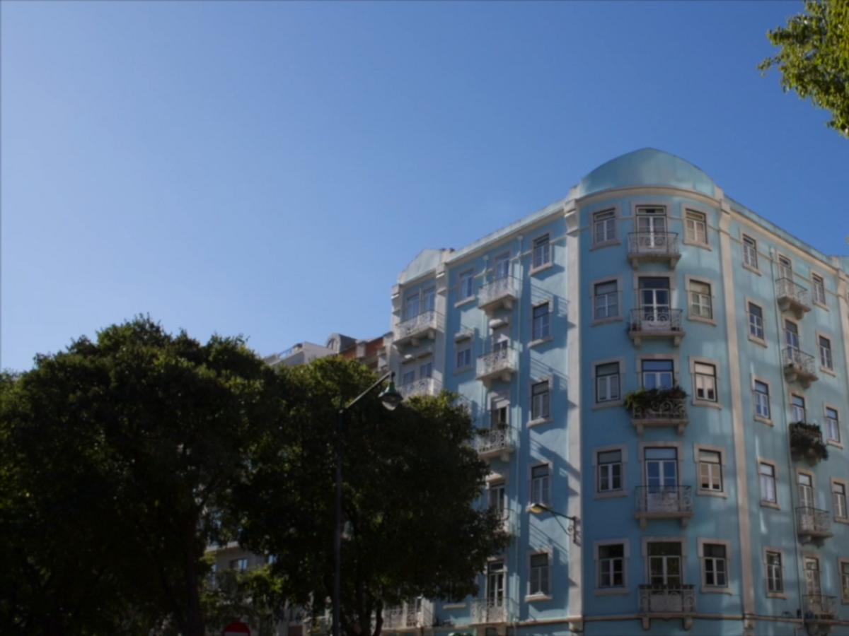 White And Grey Lisbon Apartment Luaran gambar